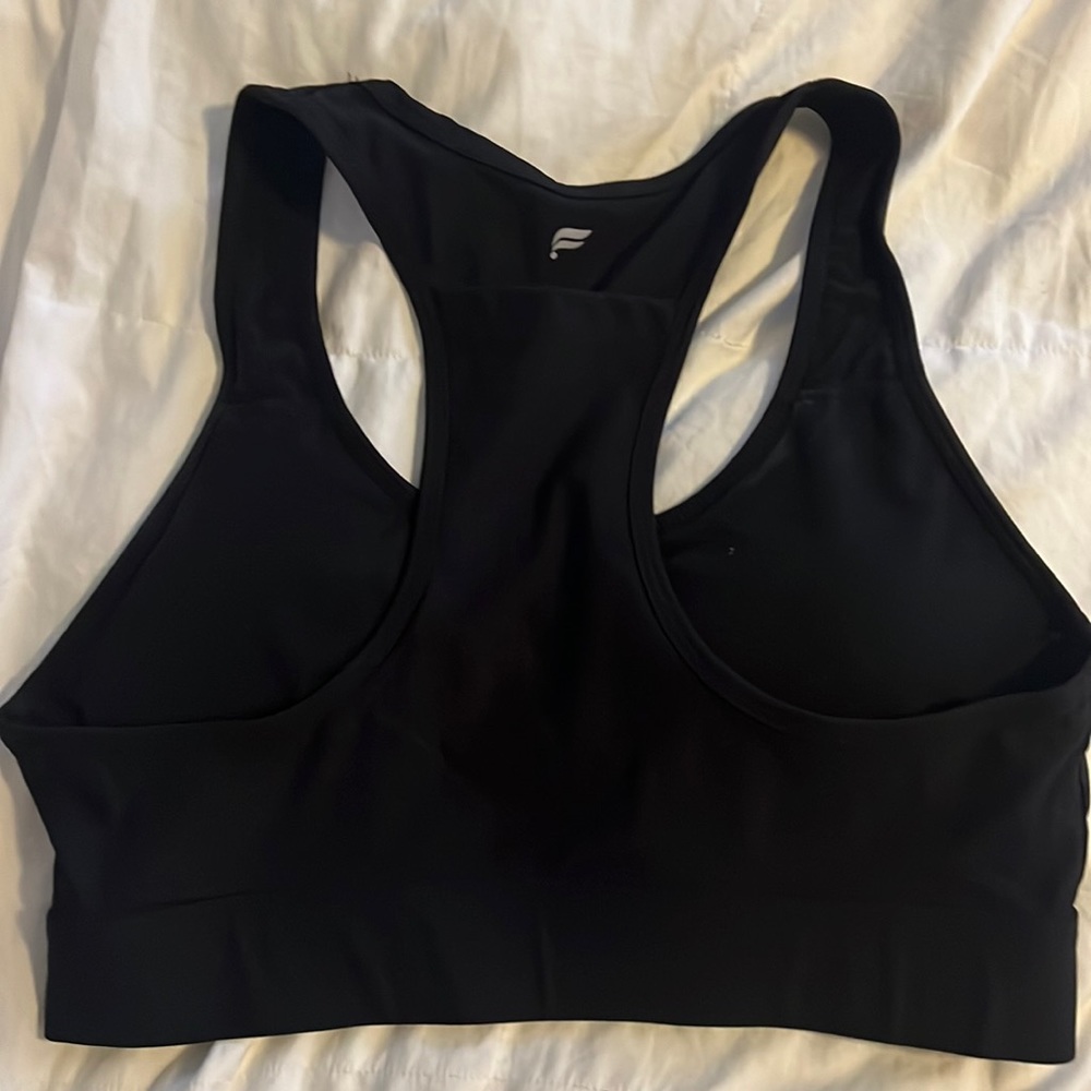 Fabletics black sports bra